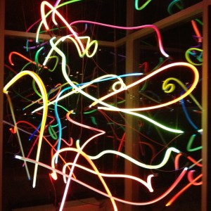 Neon Art in Station Gallery